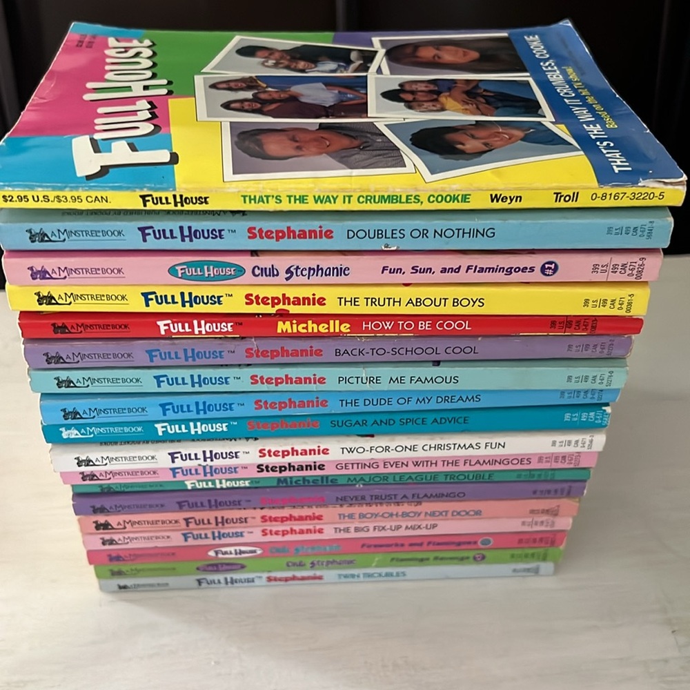 Full Set of Full House Stephanie & Michelle Books set 18